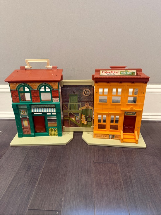 Fisher-Price Other - VINTAGE 1974 Fisher-Price Little People Sesame Street Hooper’s Store Pretend Pla